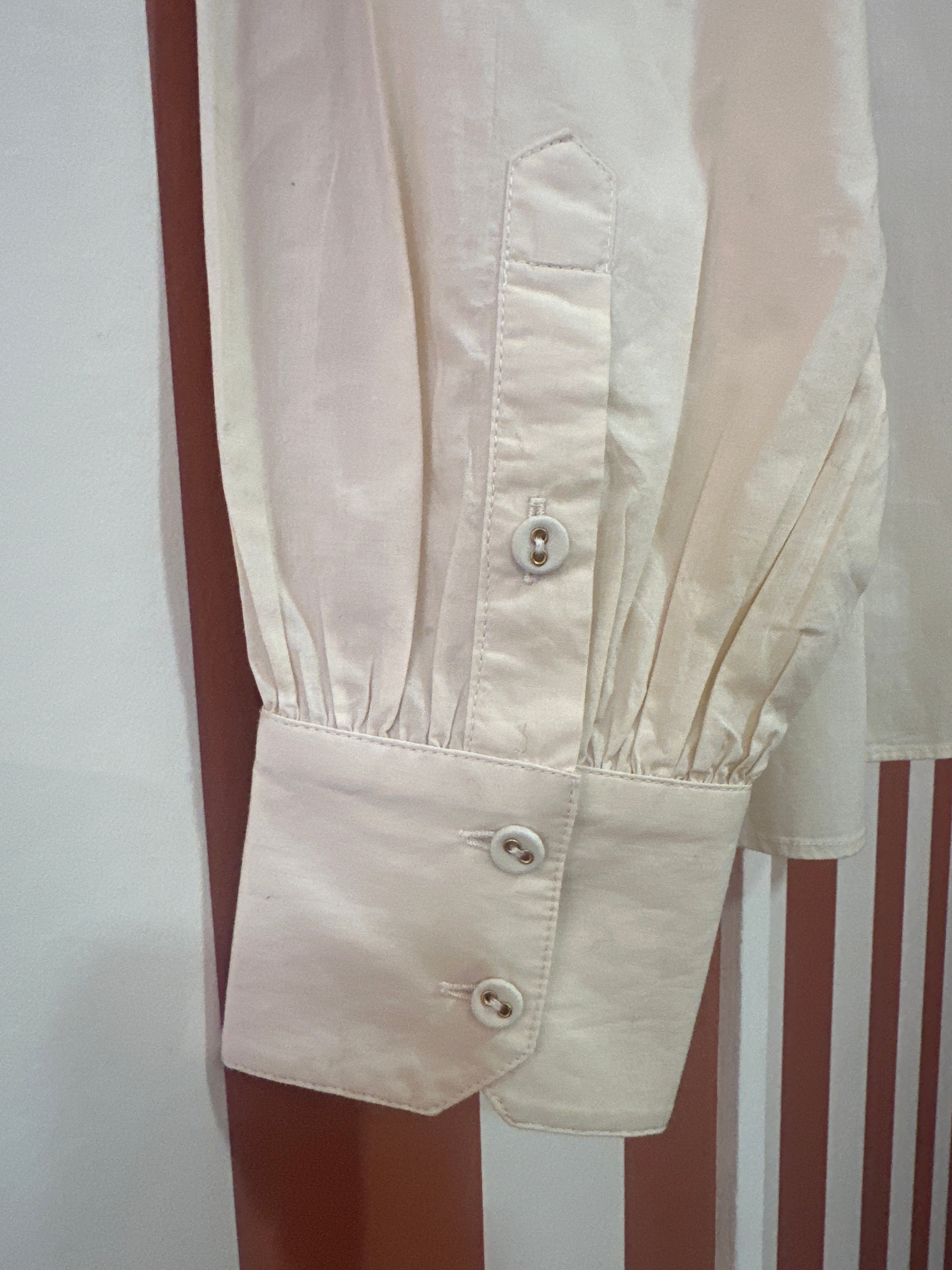 Blouse Tom-Po Bellepièce en coton latte