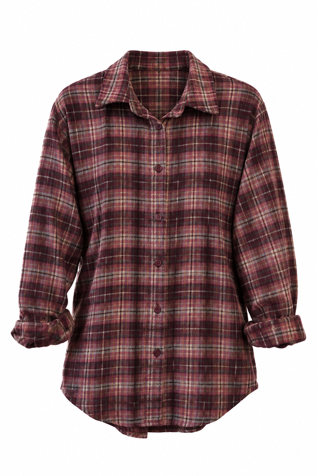 Chemise bûcheron rose