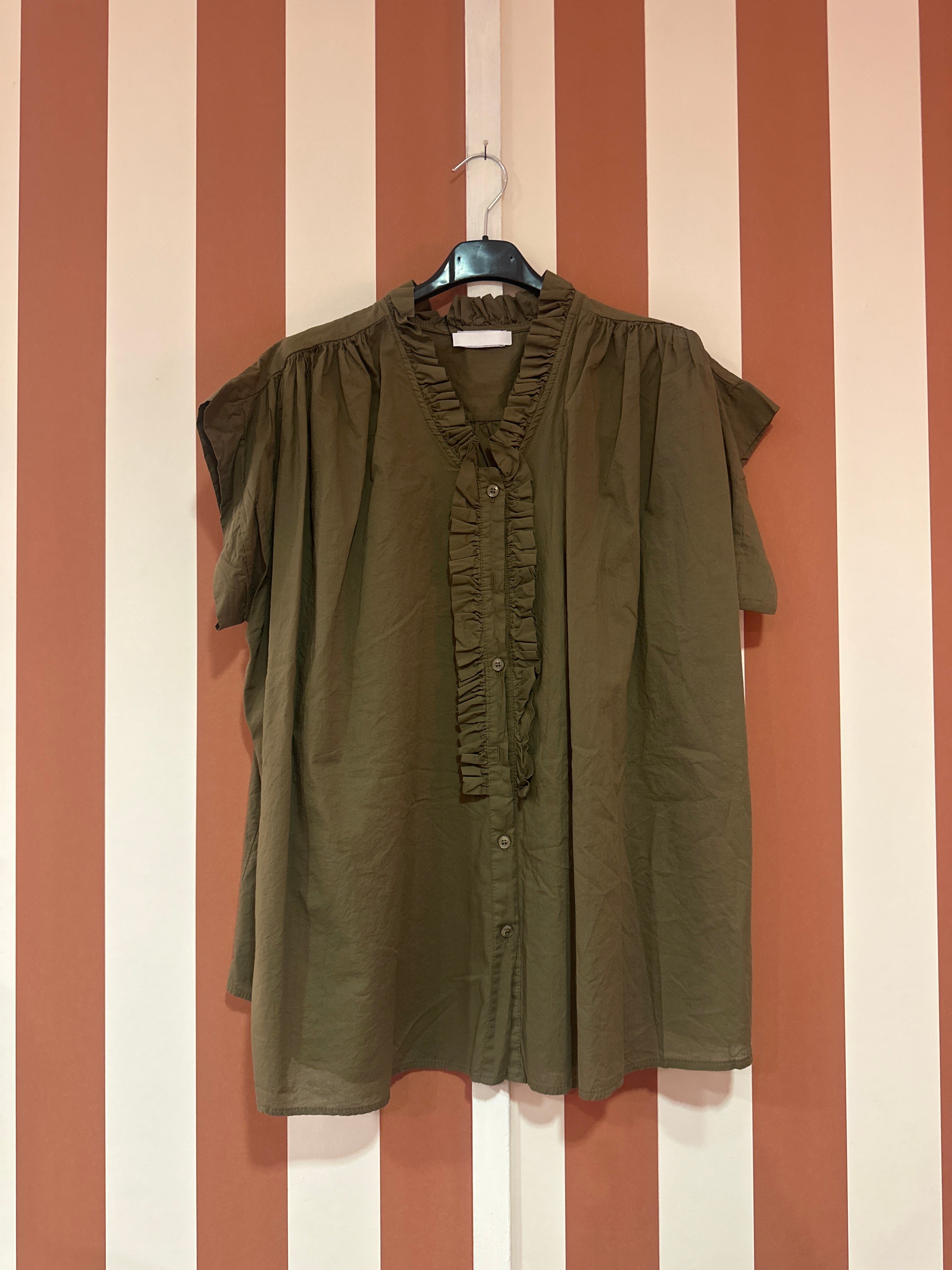 Chemise madeleine kaki