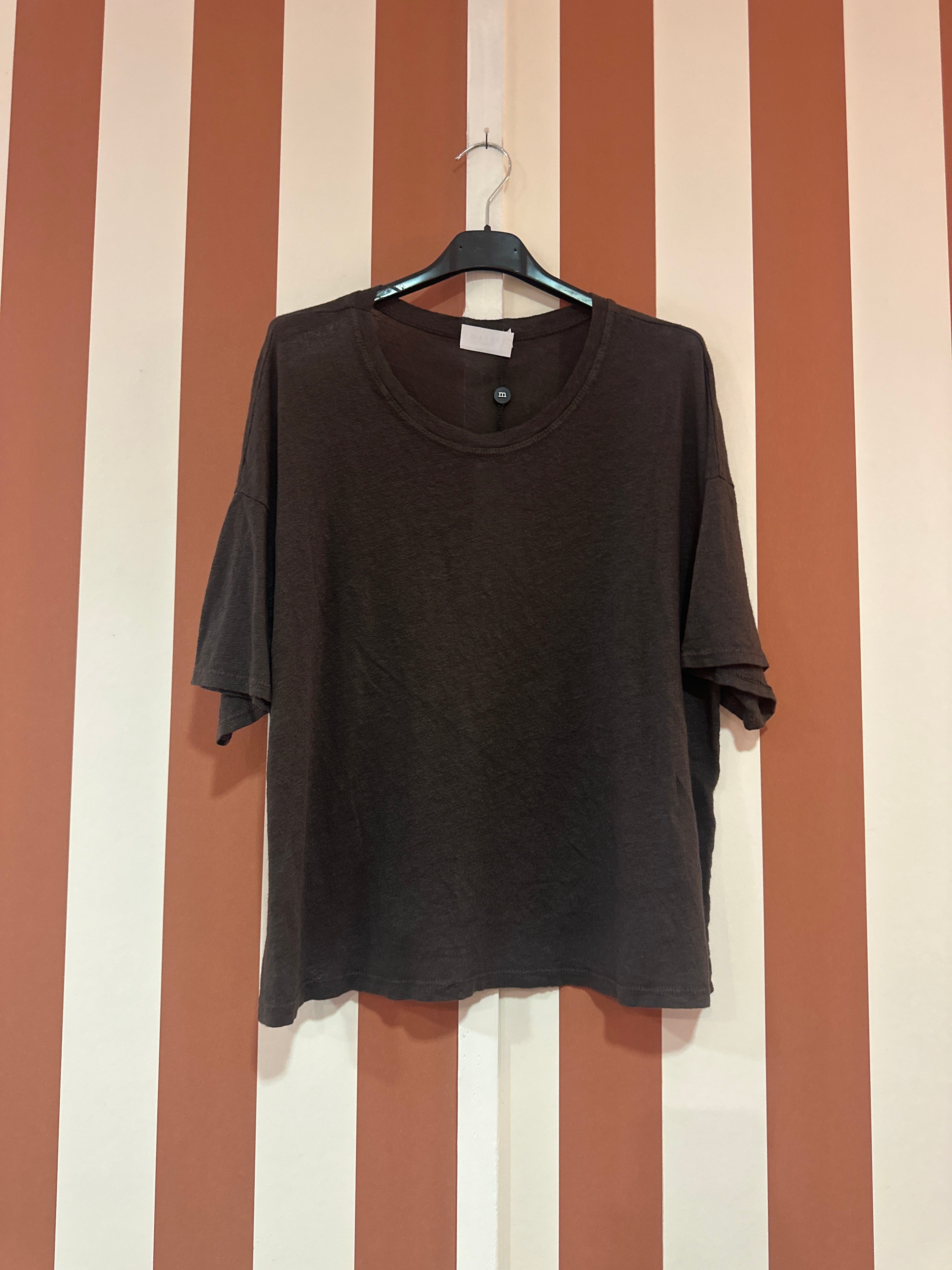 Teeshirt Sonia en lin moka