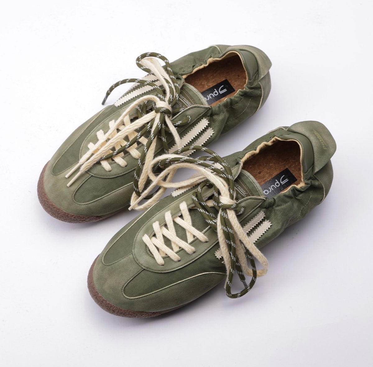 Baskets Vegan Puraai armée