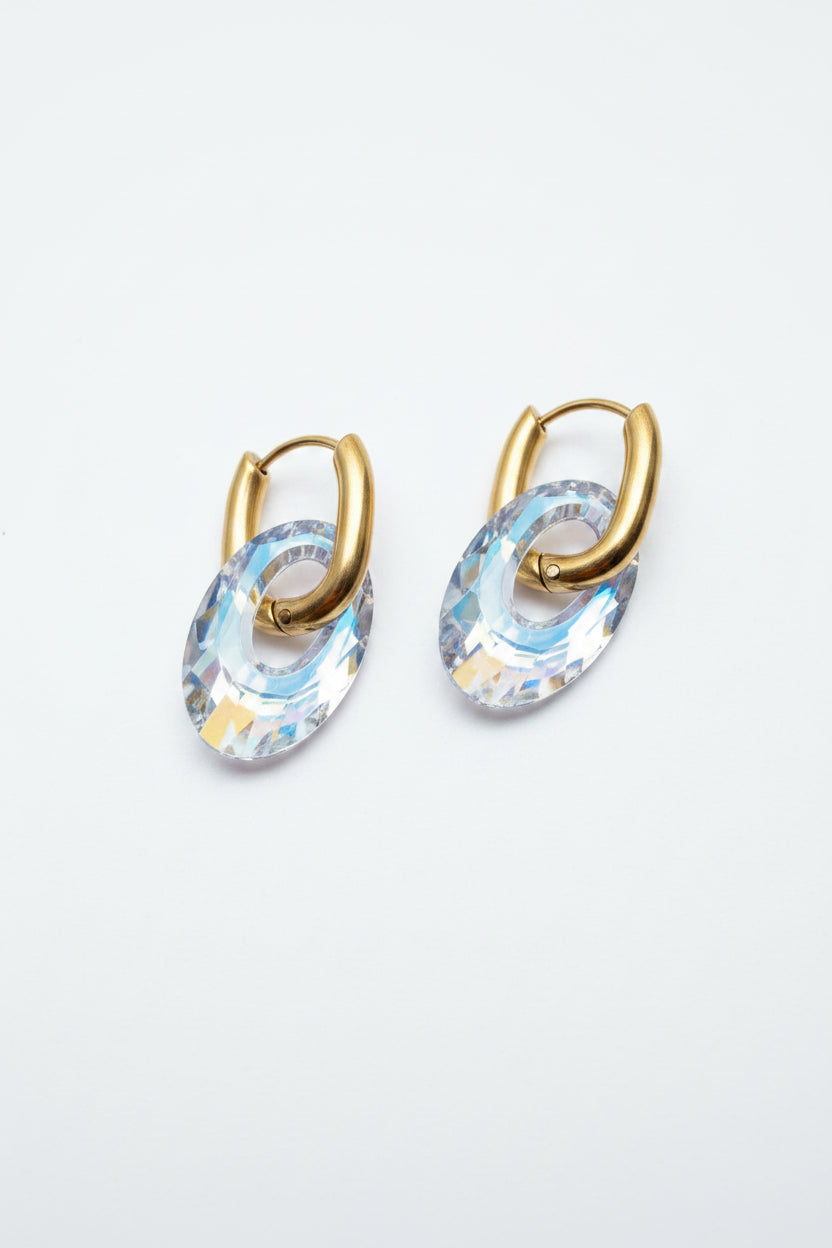 Boucles d’oreilles cristal Mystico