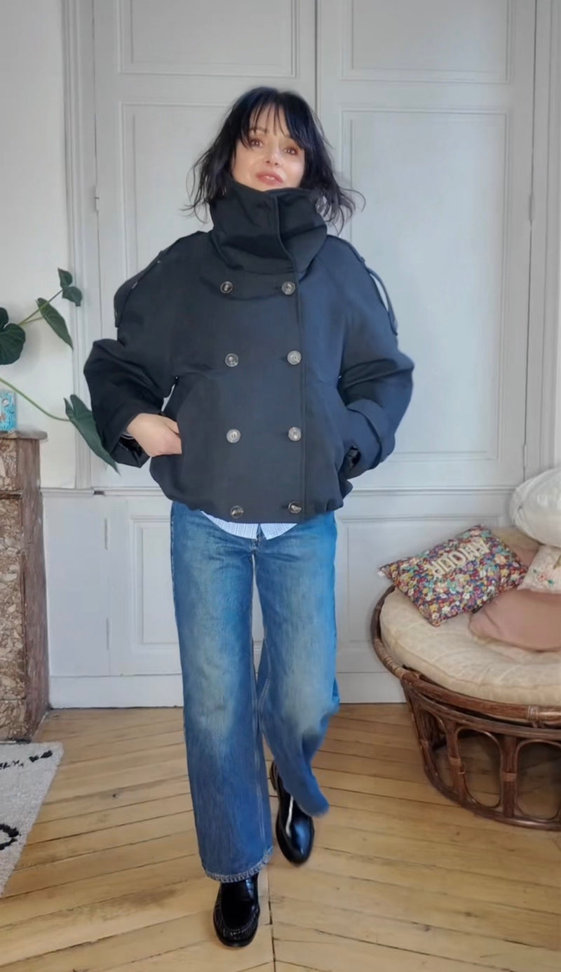 Blouson col montant Hiko