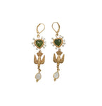 Boucles Sacha ex-voto cœur La2l