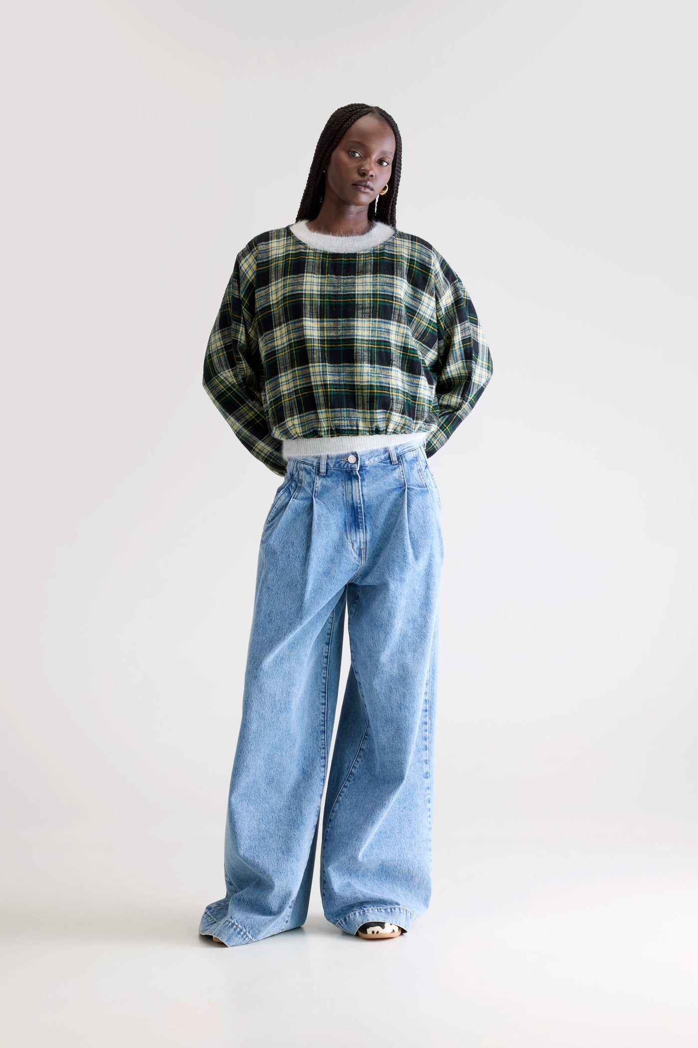 Blouse à carreaux Walma Bellerose