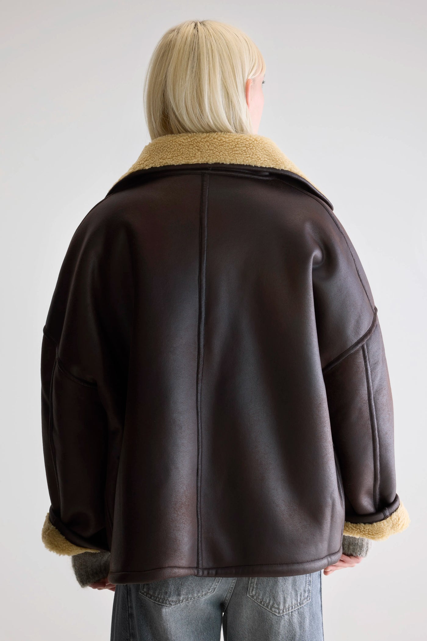 Veste réversible en simili cuir Hestel Bellerose