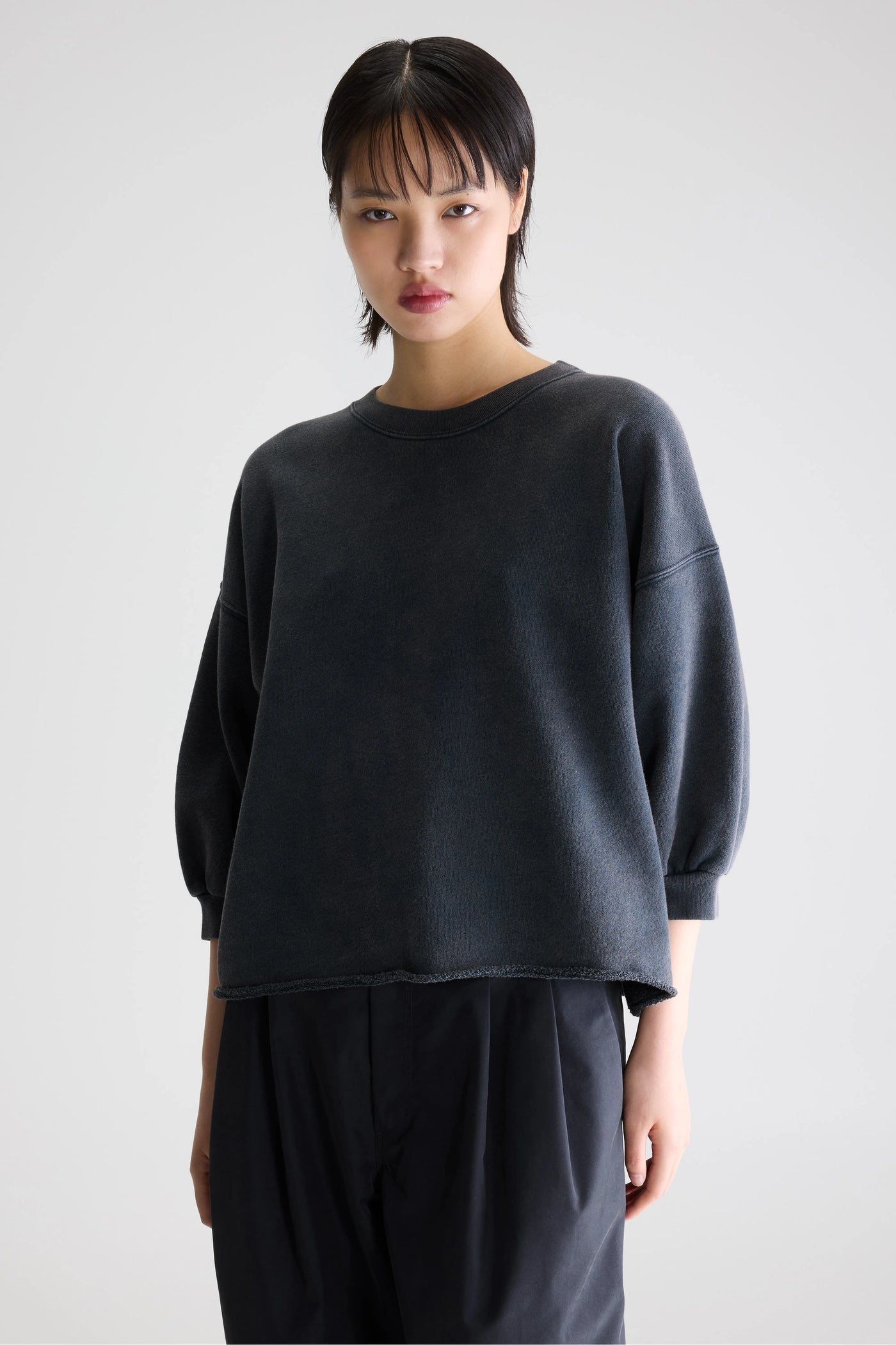 Sweat-shirt col rond évasé Bellerose