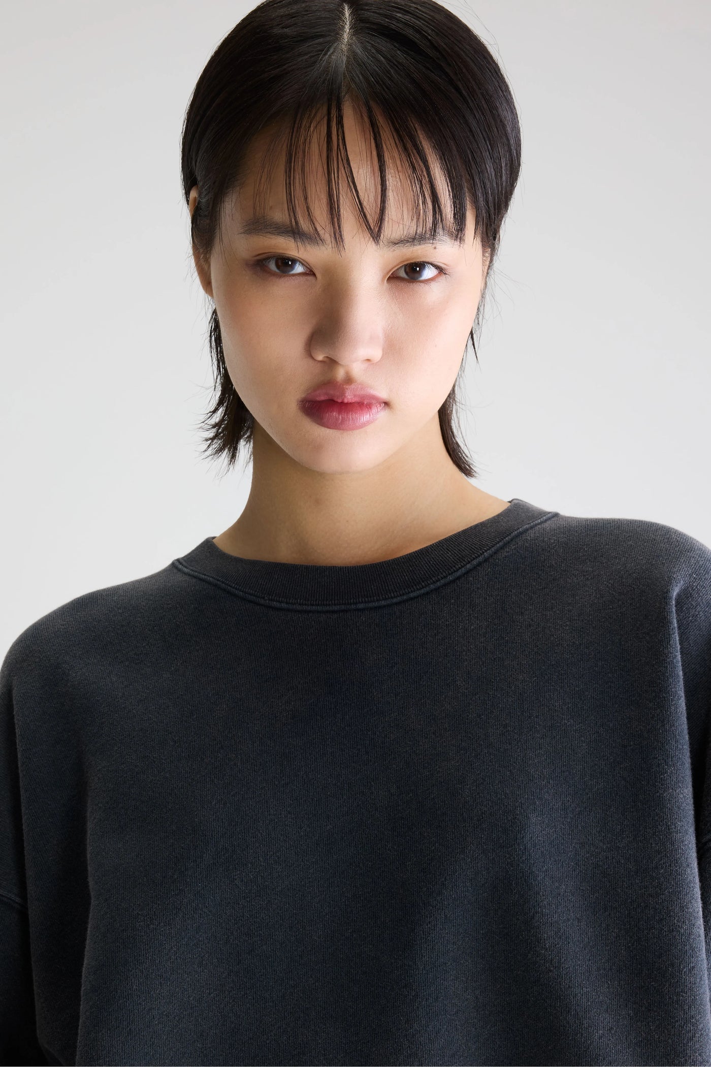 Sweat-shirt col rond évasé Bellerose