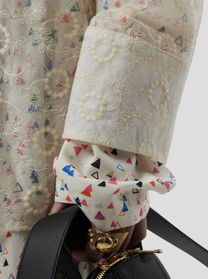 Chemise Rover Heimstone en dentelle écume