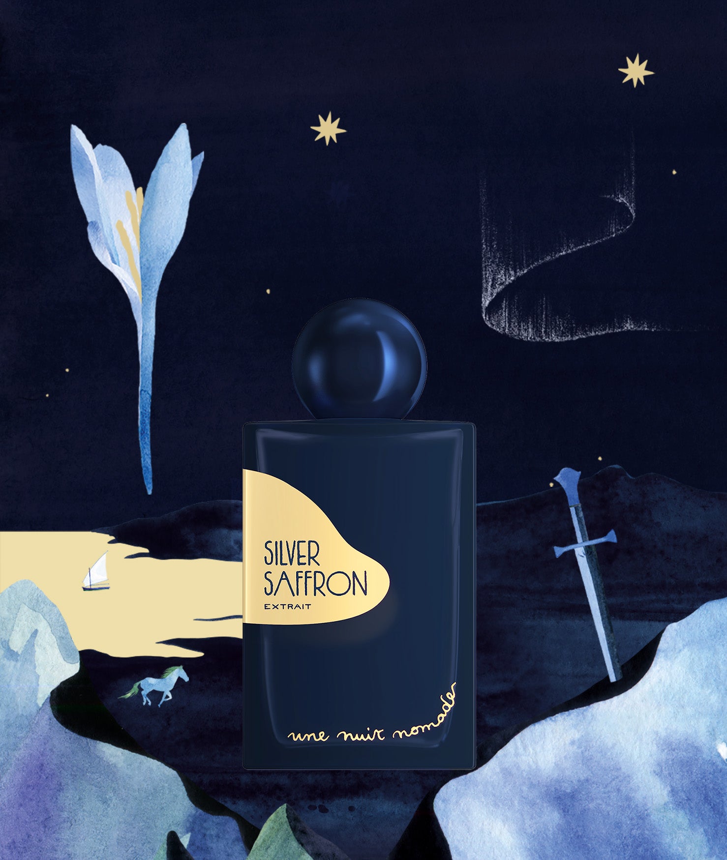 Silver Safran Une nuit nomade