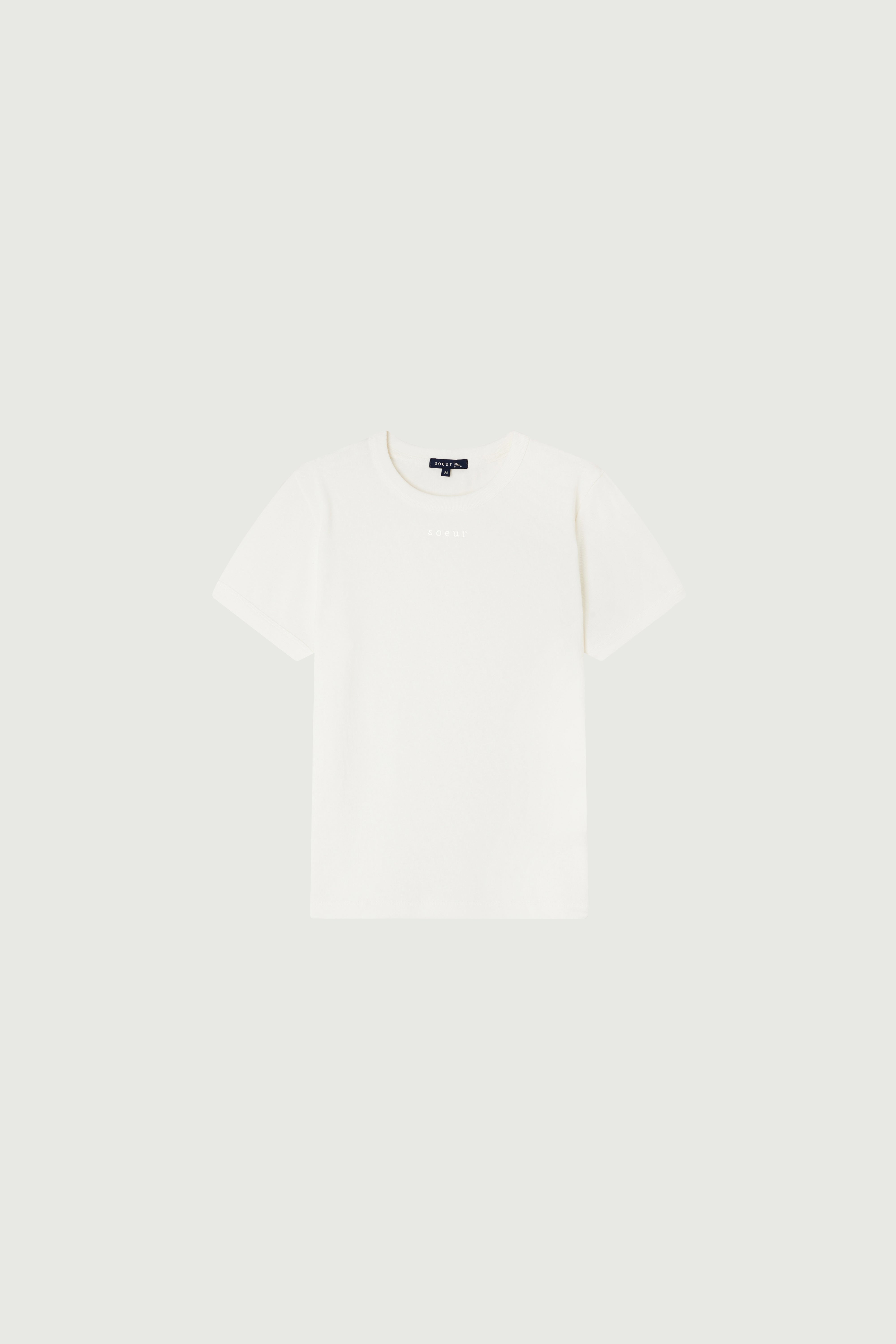 Teeshirt Aristide en coton brodé Sœur