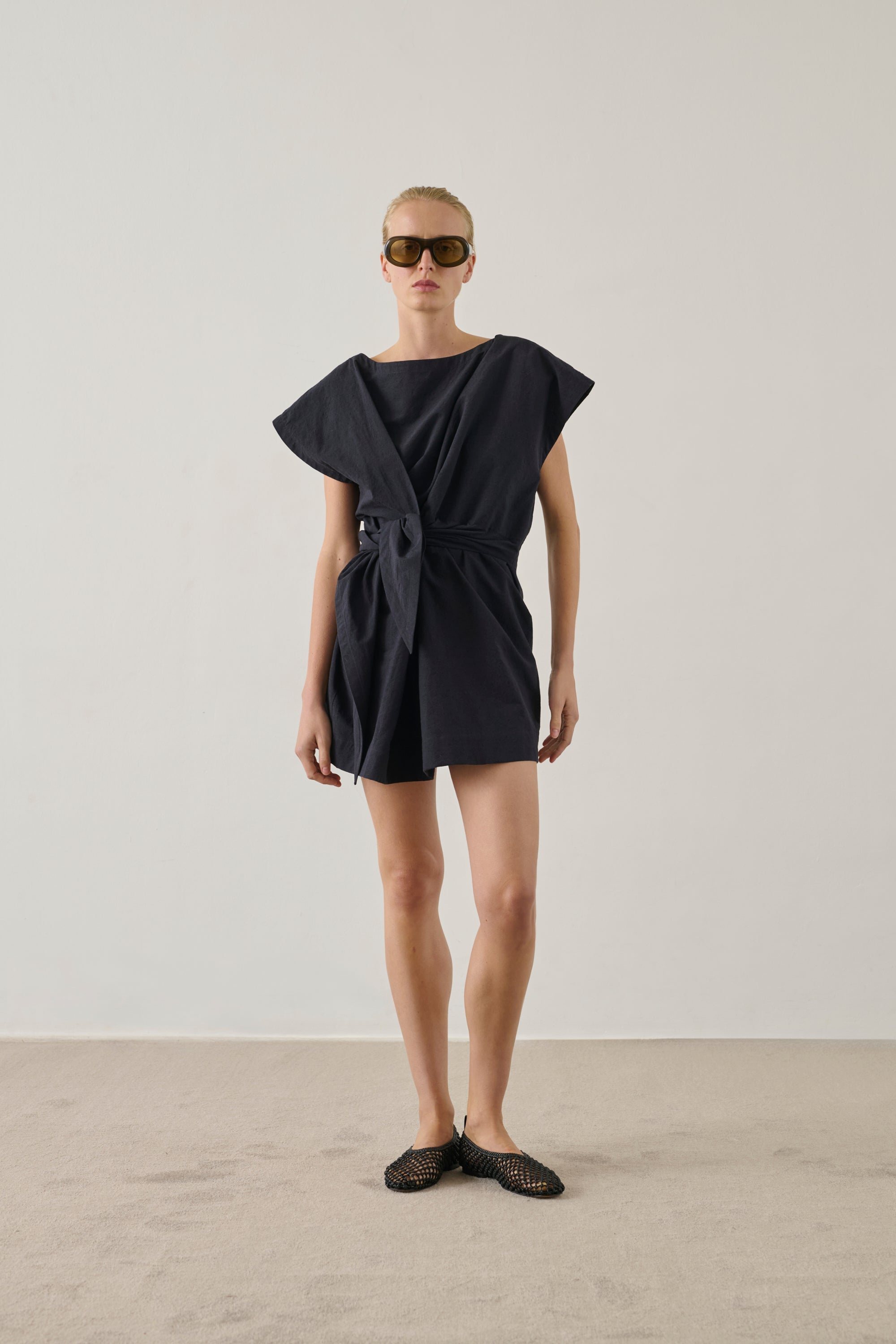 Robe Hallie courte nouée Sœur