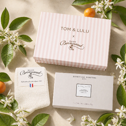 Coffret fête des mères Maison Broussaud X Tom & Lulu