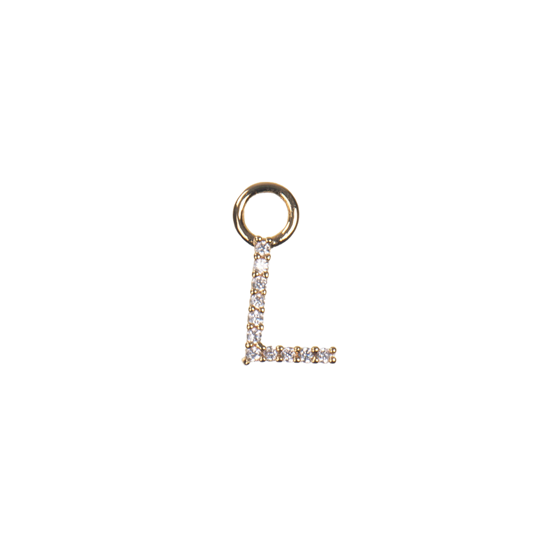 Charme lettre L bijoux