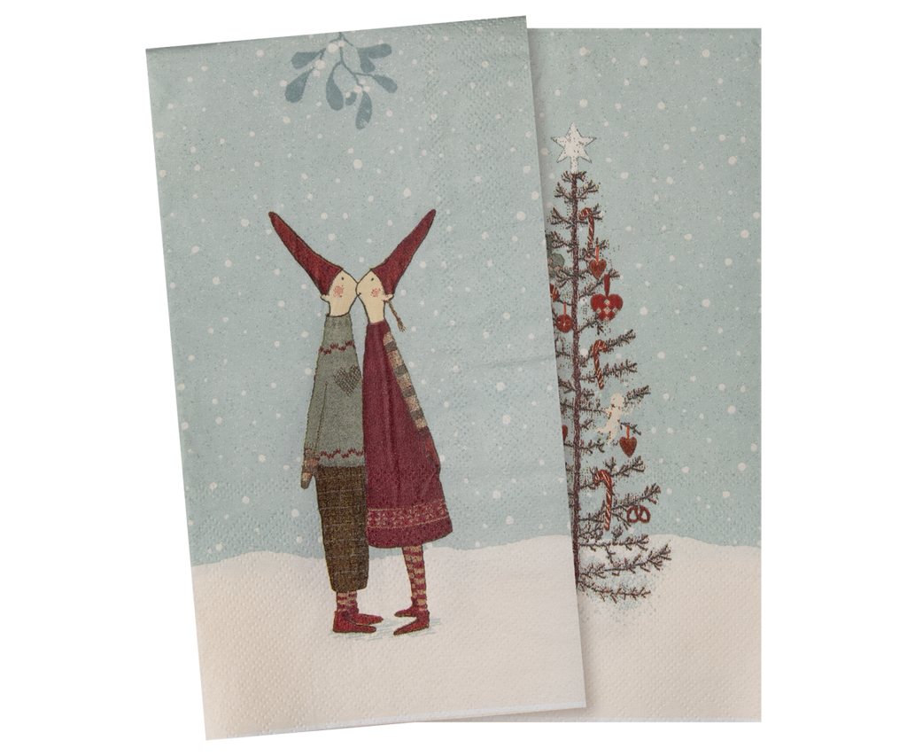 Serviettes de table papier