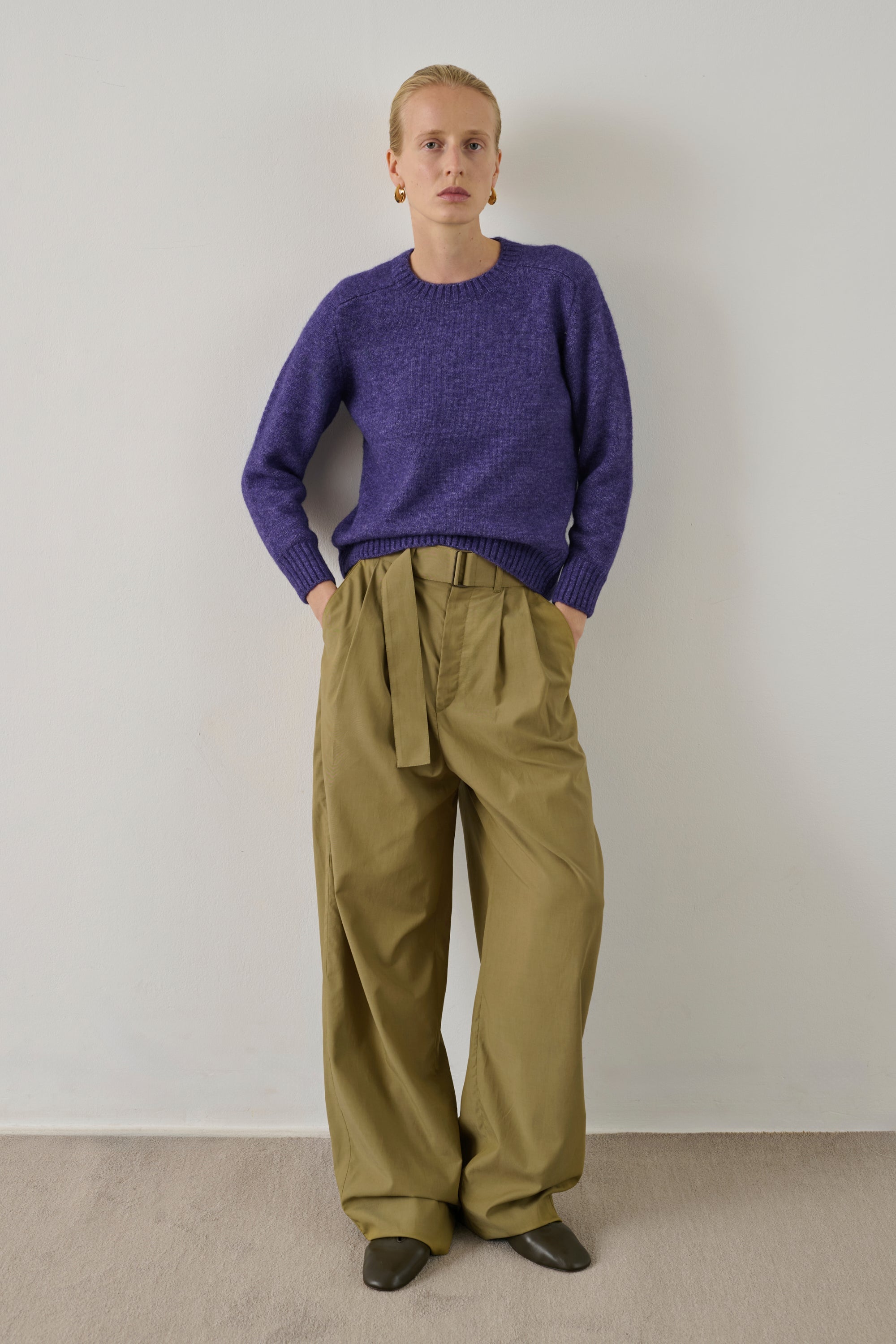 Pantalon Cole large en popeline Sœur