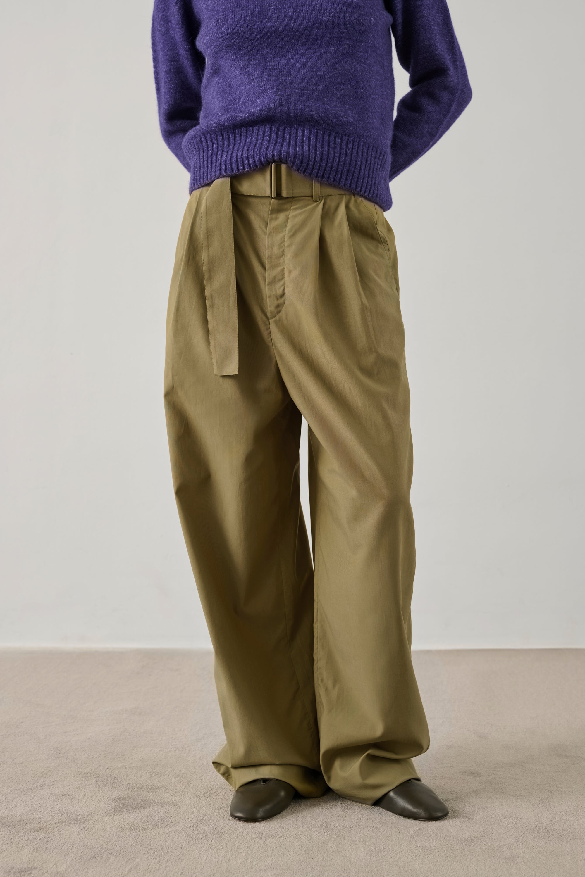Pantalon Cole large en popeline Sœur