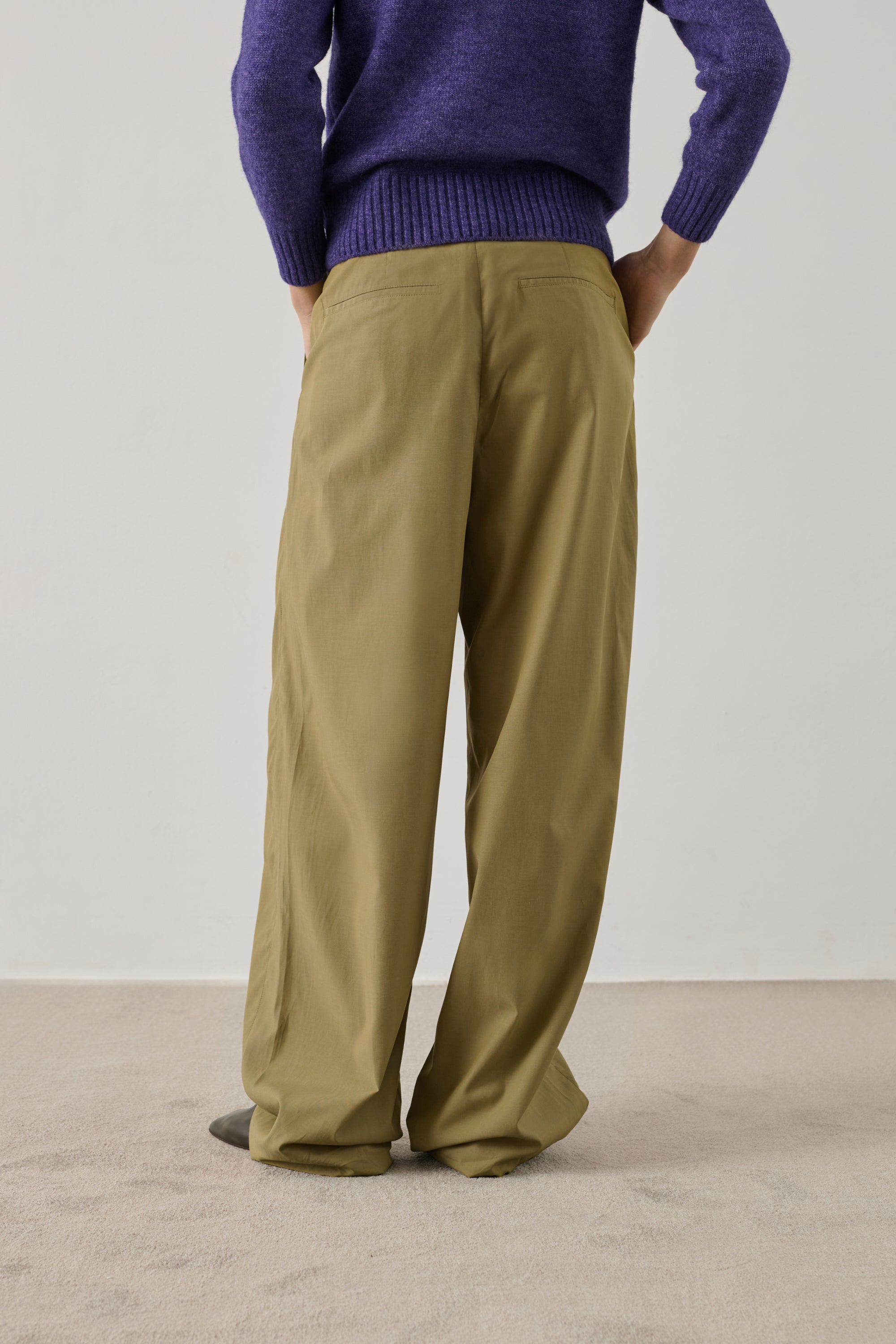 Pantalon Cole large en popeline Sœur