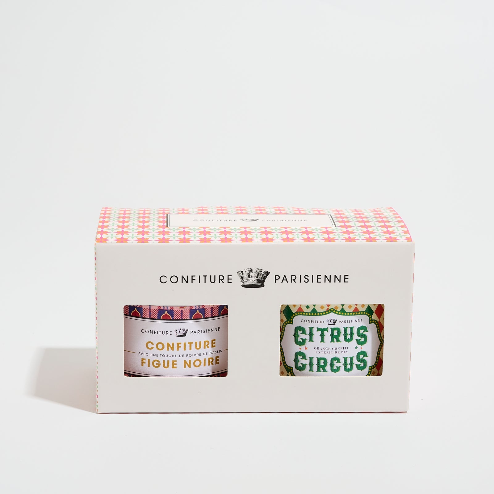 Duo 2 confitures : Figue cassis + Pin orange