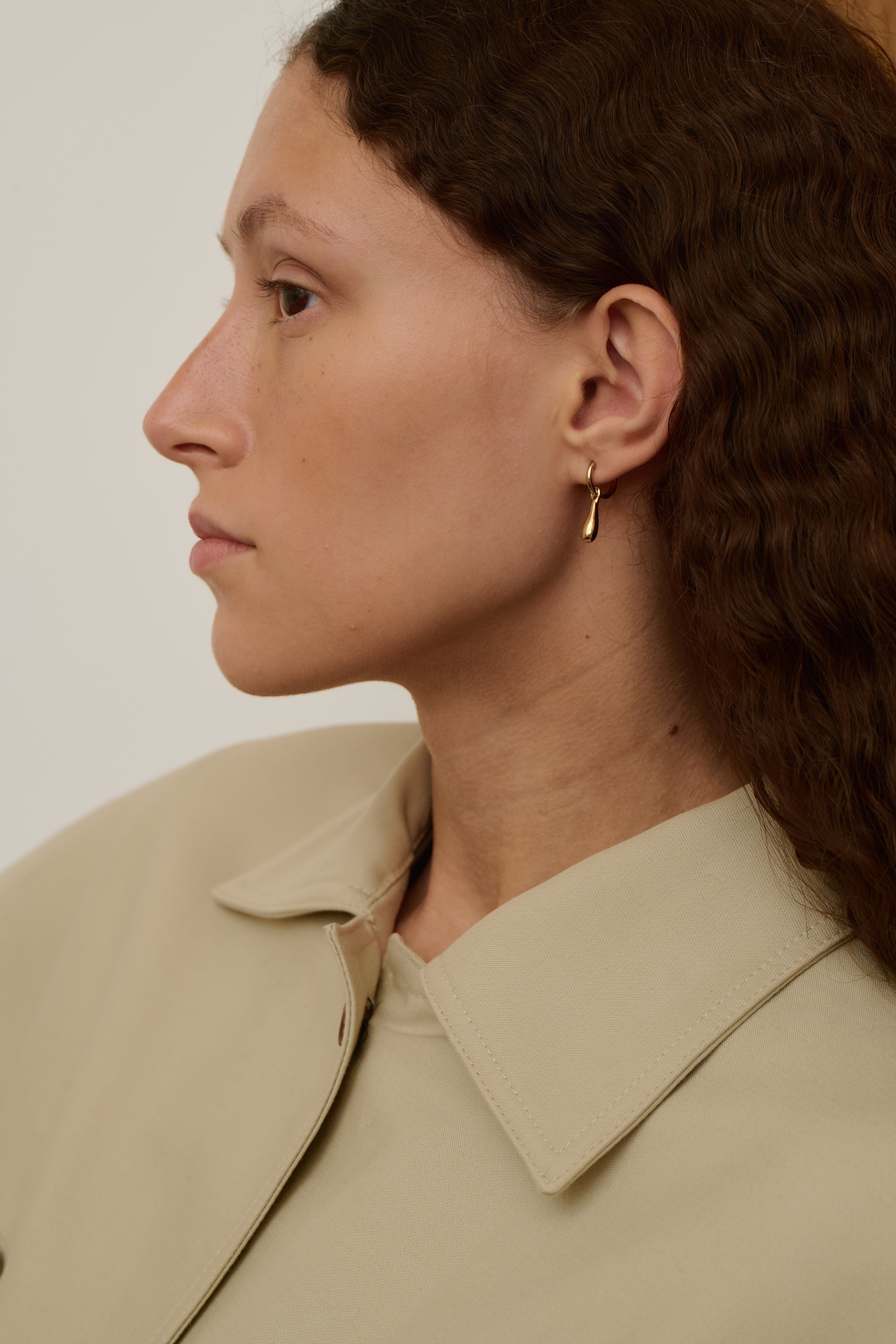 Boucles d’oreilles charm gouttes Sœur