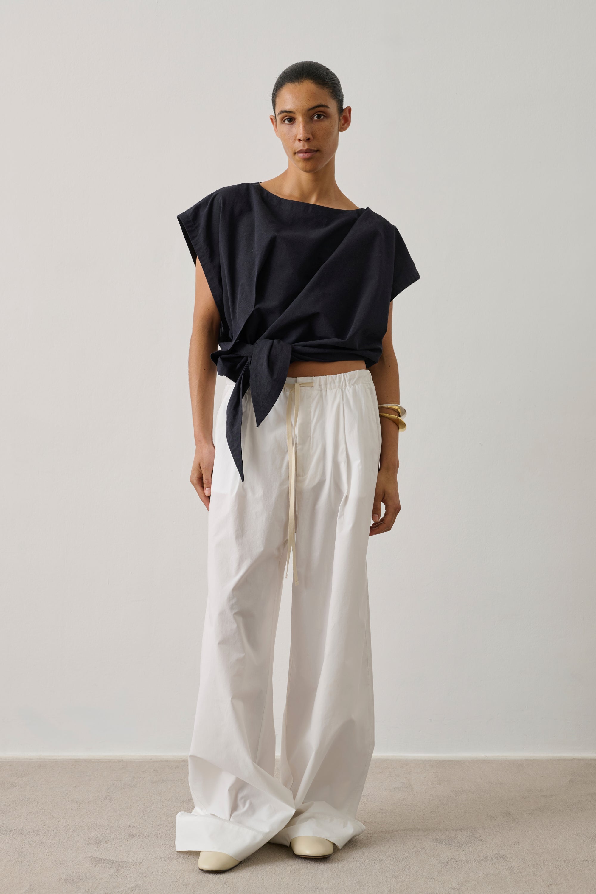 Pantalon Hugues Sœur en popeline de coton