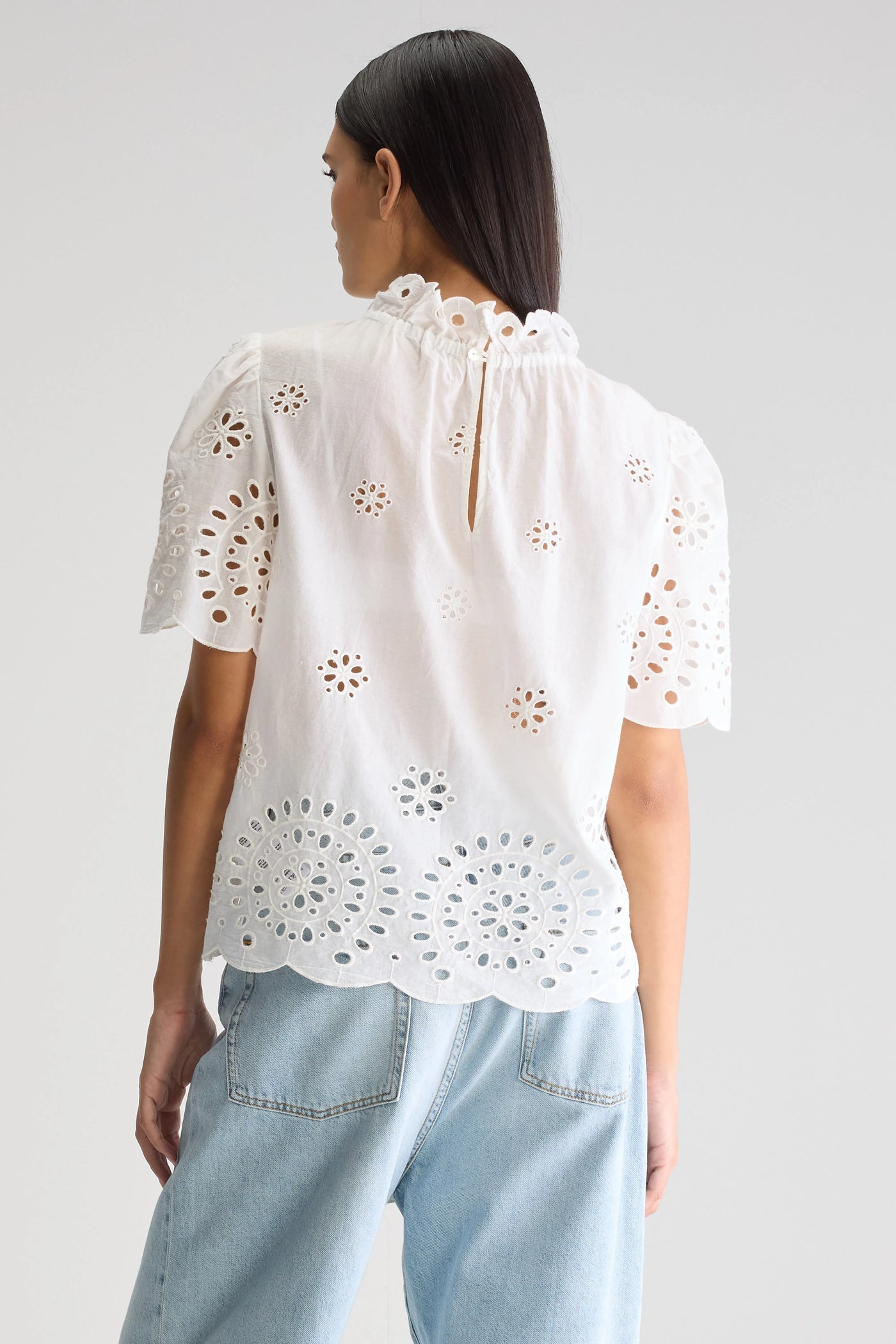 Blouse à manches courtes Darlene Bellerose