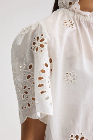Blouse à manches courtes Darlene Bellerose