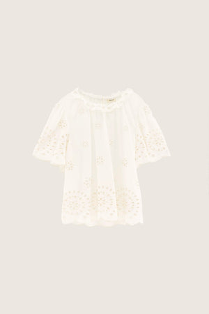 Blouse à manches courtes Darlene Bellerose