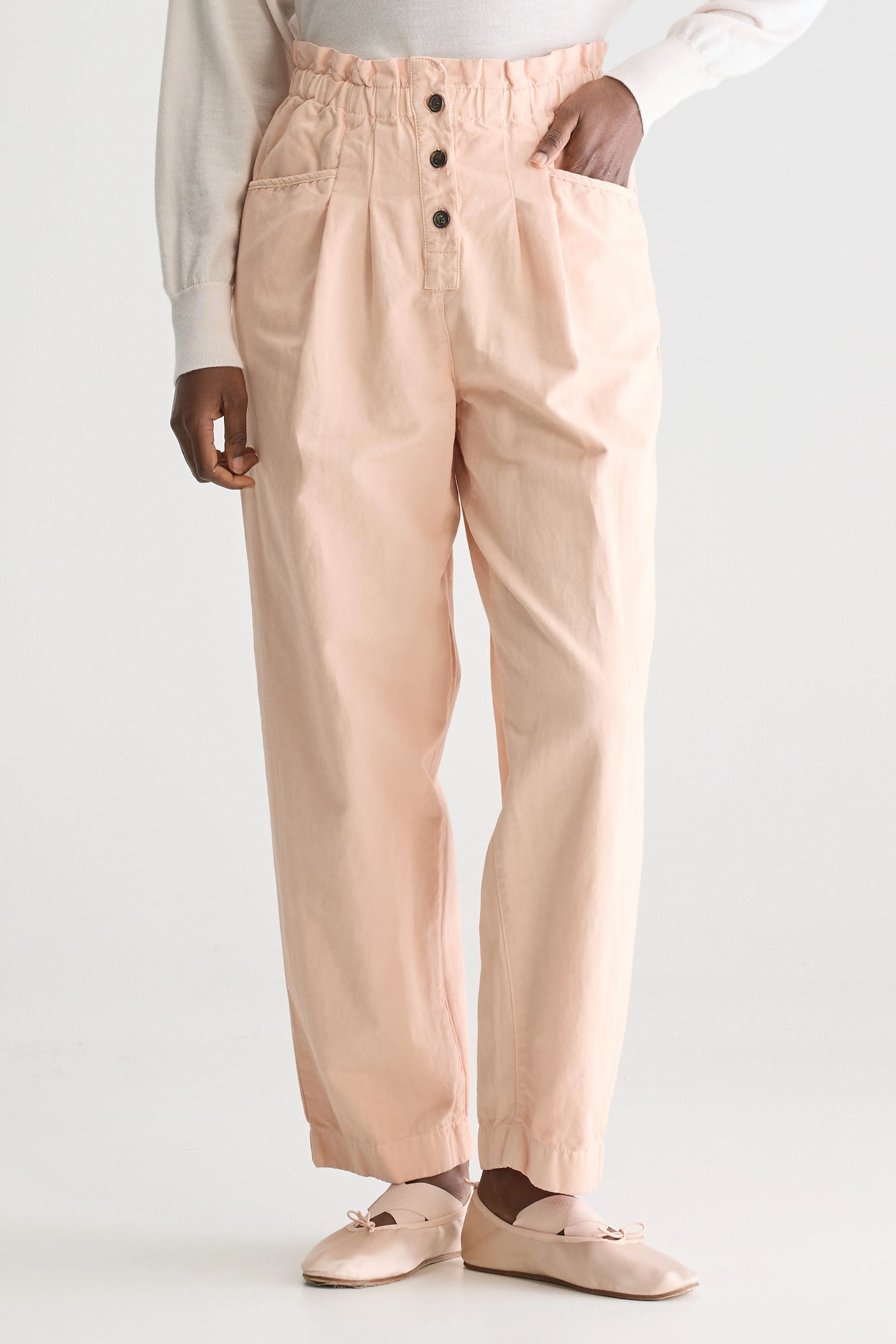 Pantalon paperbag lilow bellerose
