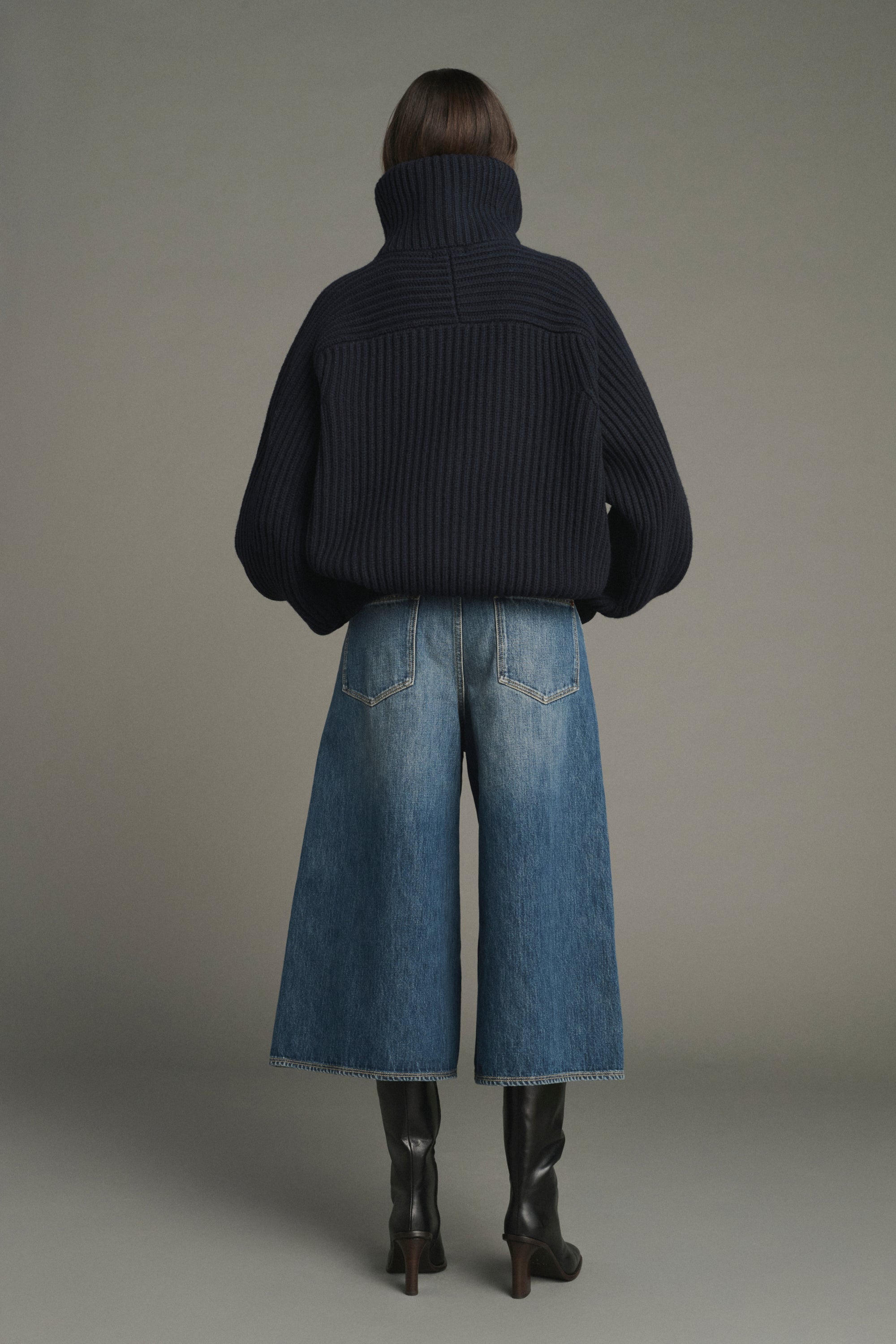 Cardigan oversize en cotes anglaises JASPER Sœur