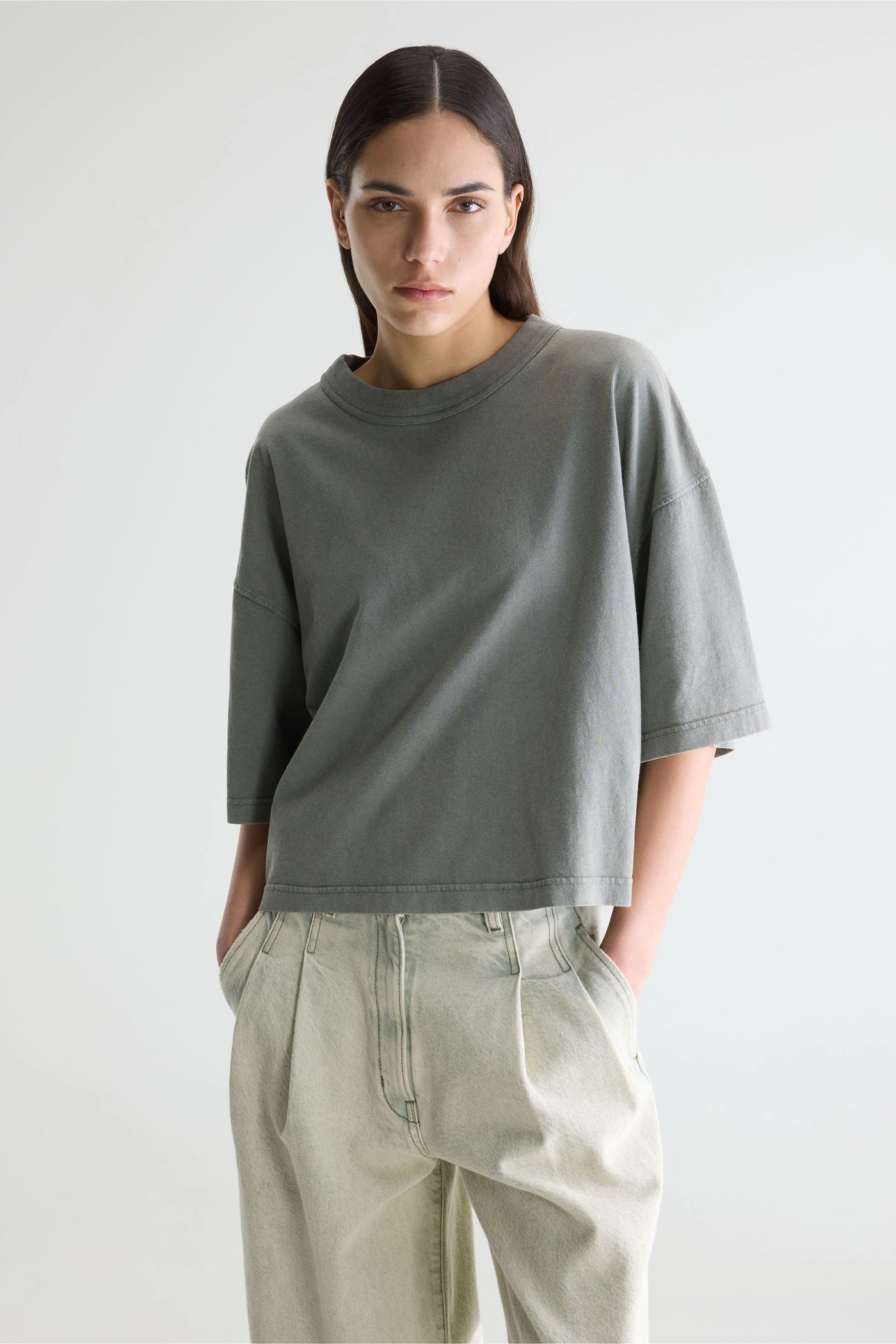 Teeshirt délavé court Bellerose