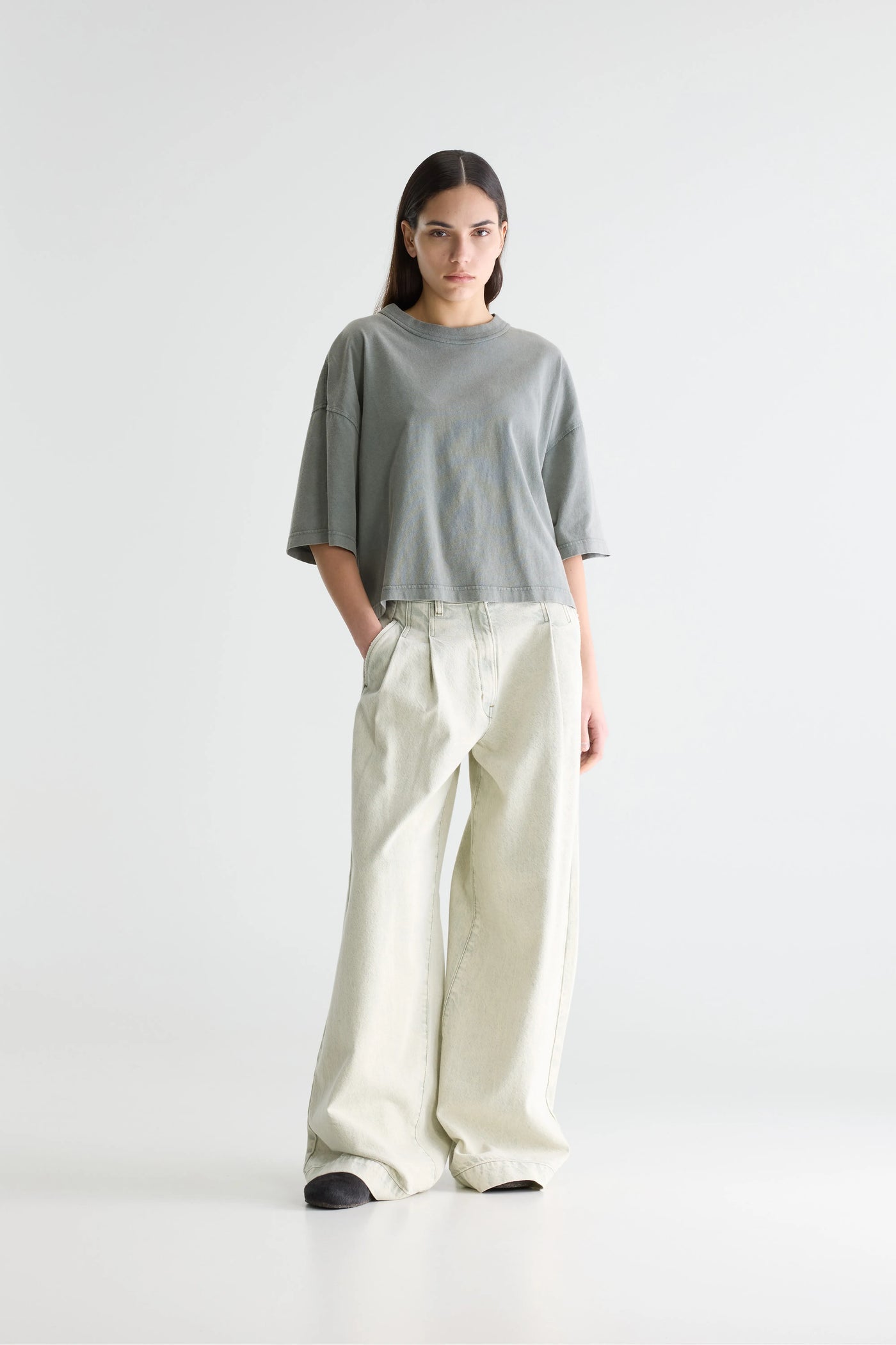 Teeshirt délavé court Bellerose