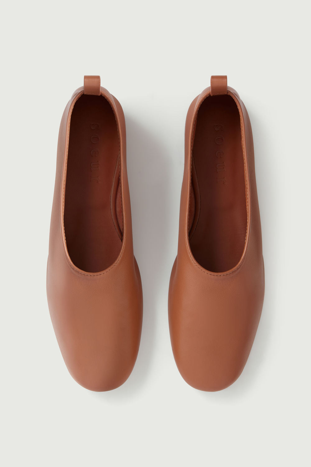 Ballerines Bala Sœur en cuir d’agneau souple