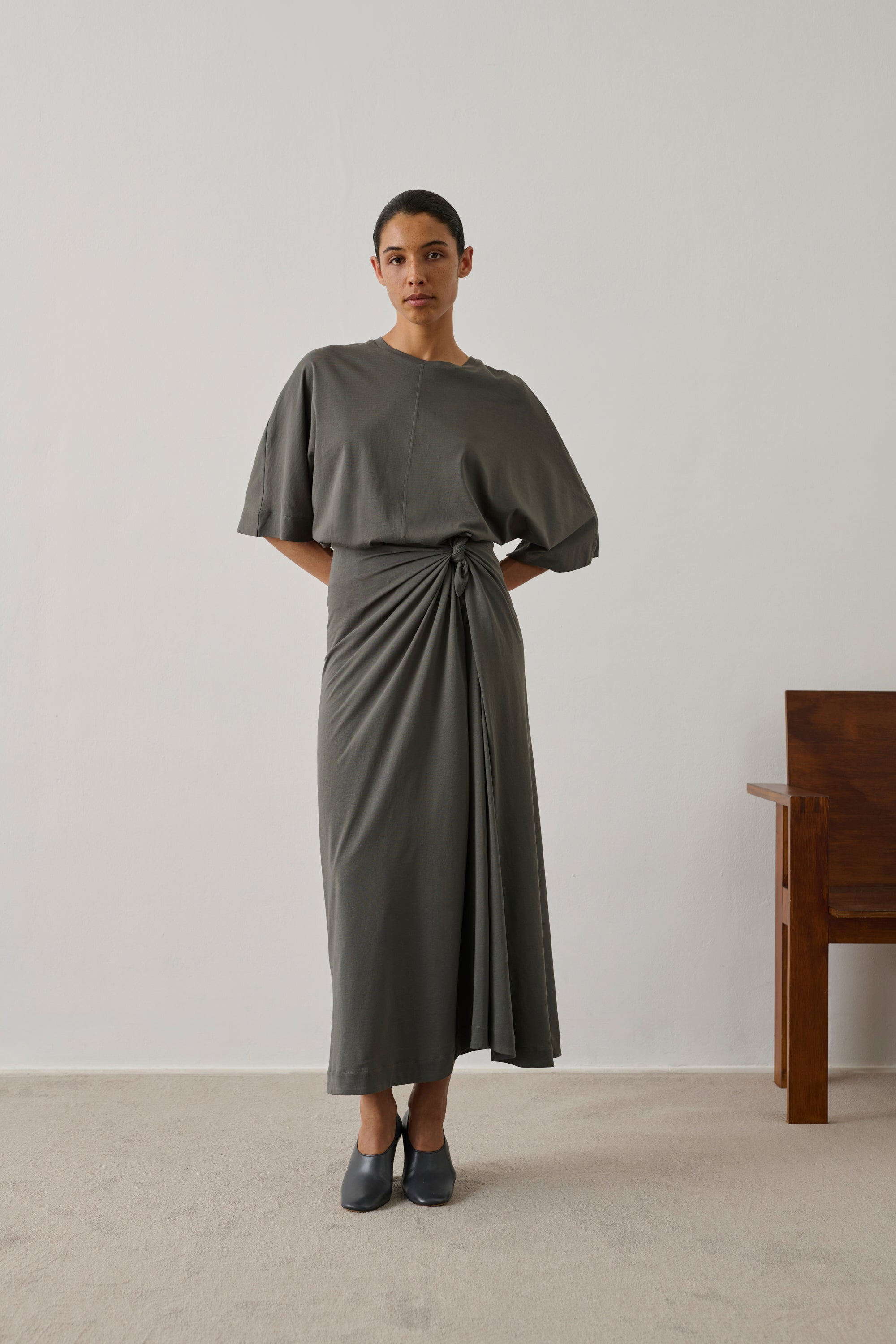 Jupe goa à nouer en jersey