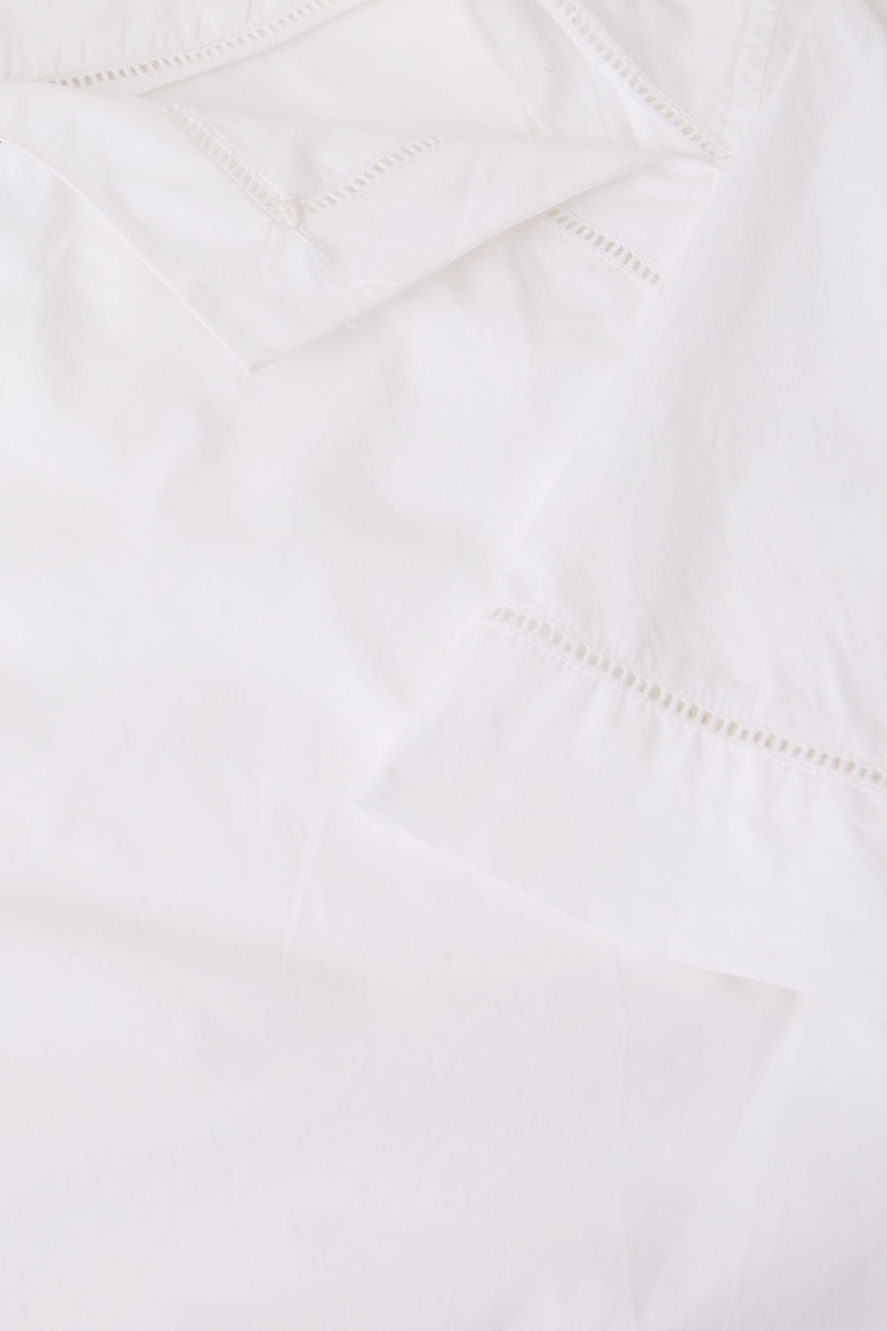 Blouse Irene asymétrique en coton brodé Sœur