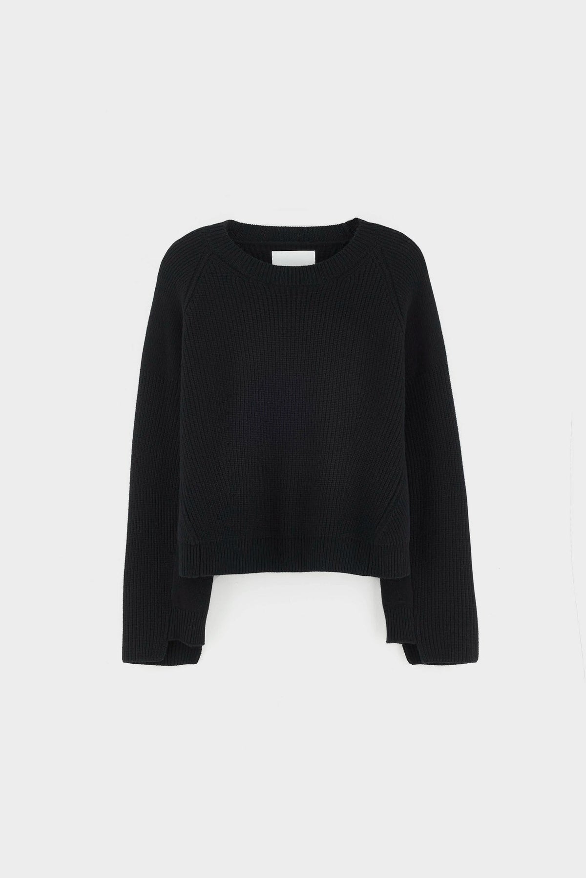 Pull court col rond Dorou en laine mérinos Bellerose