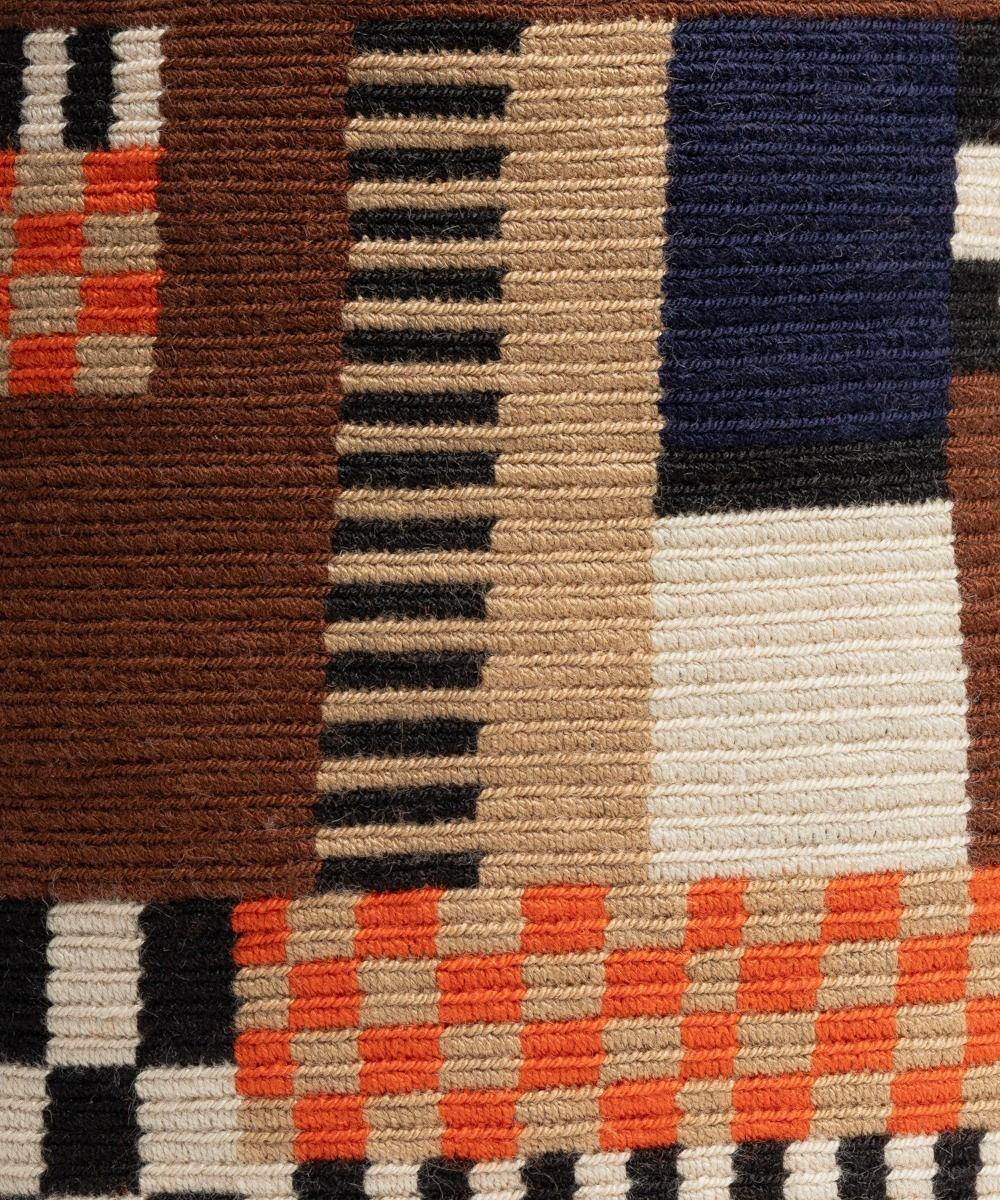 Sac Mitra avec anse courte en macramé GUANABANA