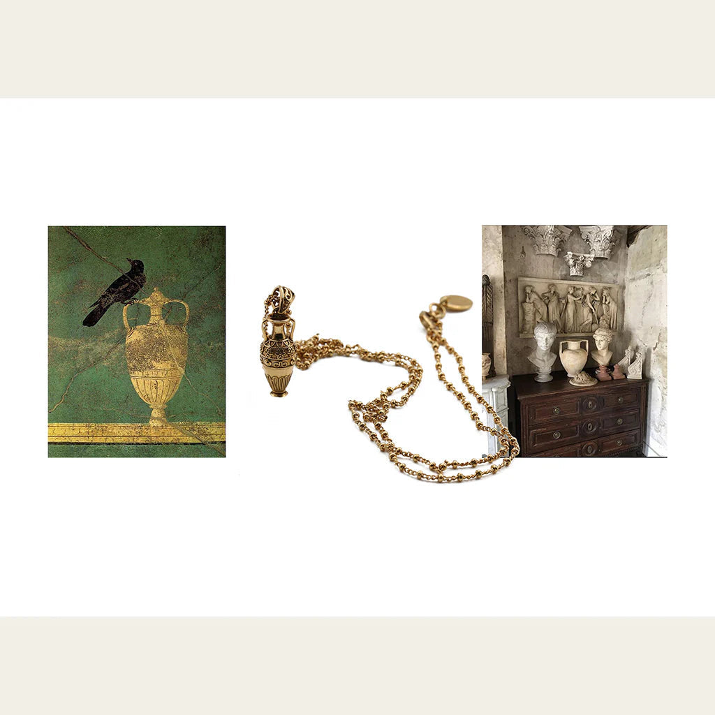 Collier rhaenira La2l amphore