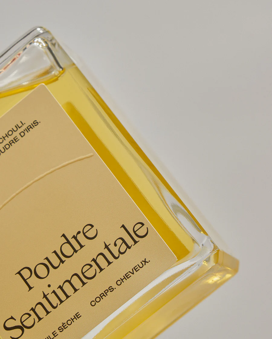 Huile soyeuse parfumée Poudre sentimentale