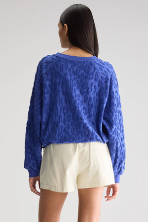 Sweat-shirt cropped vatti Bellerose
