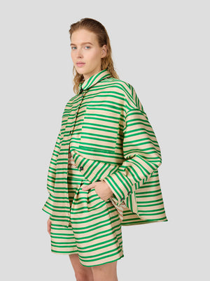 Chemise Astrée en toile rayée Heimstone