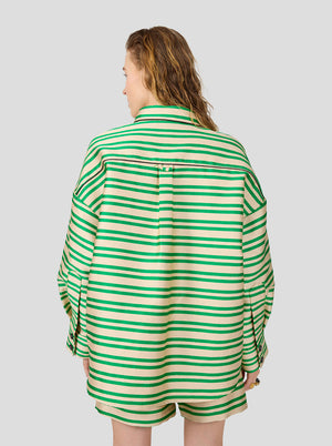 Chemise Astrée en toile rayée Heimstone