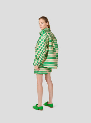 Chemise Astrée en toile rayée Heimstone
