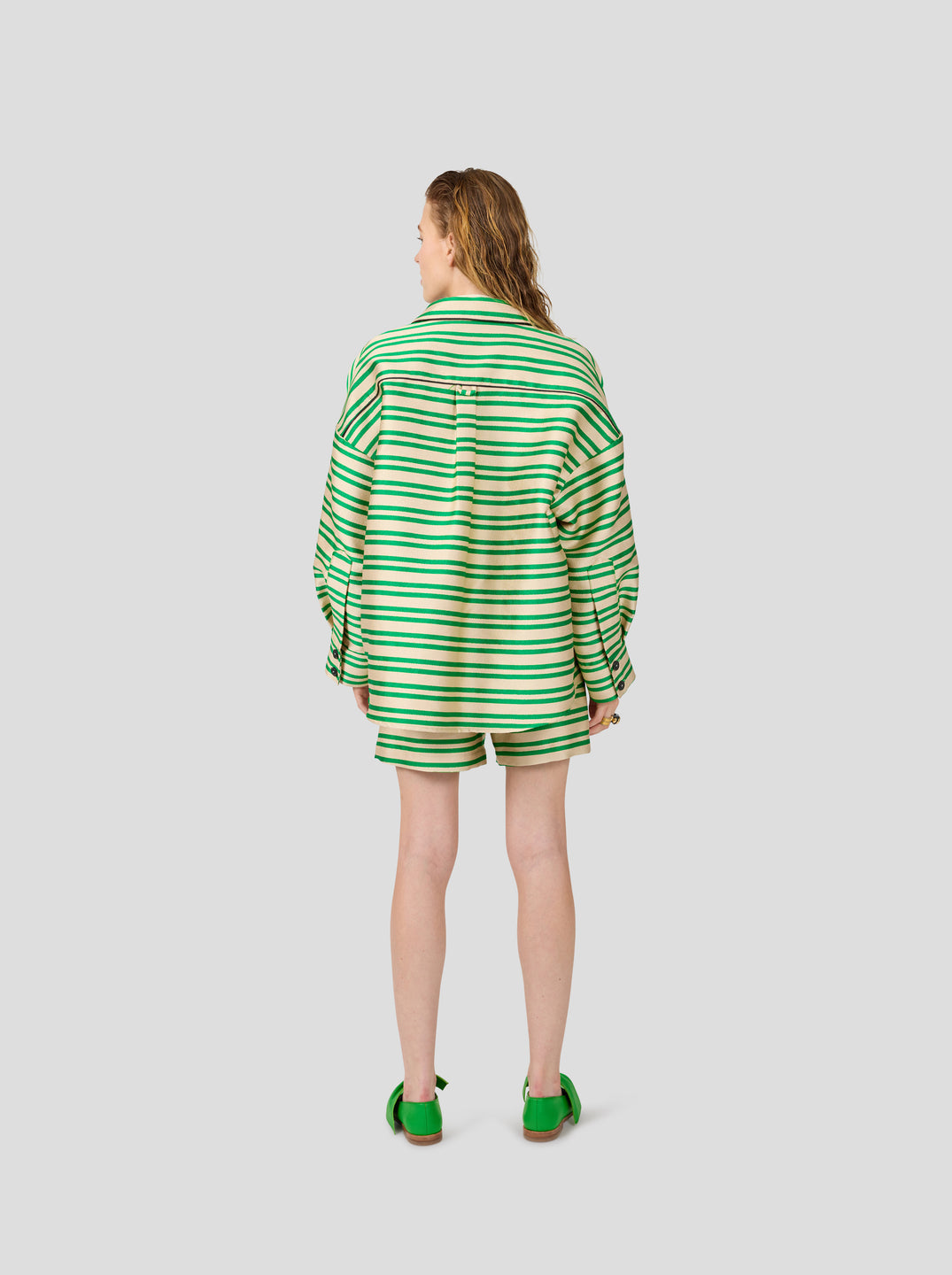 Chemise Astrée en toile rayée Heimstone