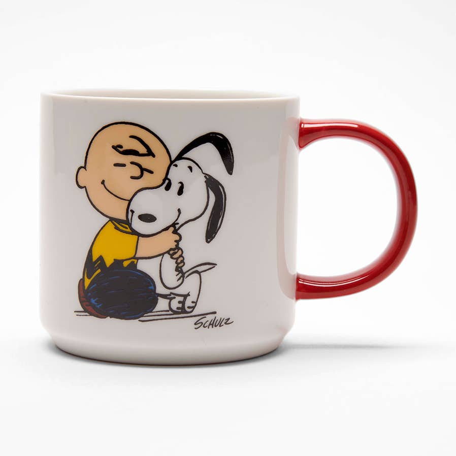 Tasse Snoopy : le bonheur c’est un chaleureux chiot