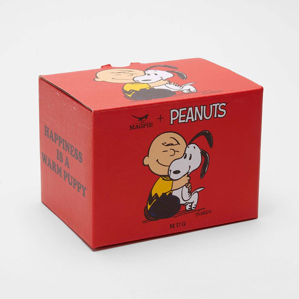 Tasse Snoopy : le bonheur c’est un chaleureux chiot
