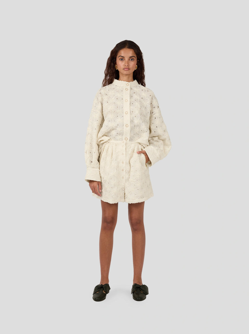 Chemise en dentelle fragmentée Heimstone