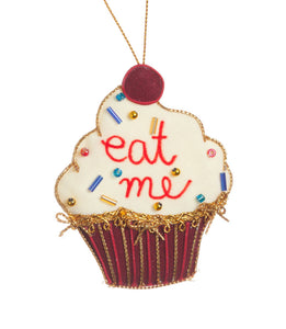 Déco à suspendre « eat me » cupcake d’Alice