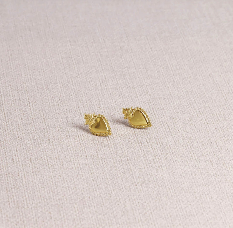 Boucles d’oreilles Chéri puces