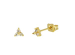 Boucles d’oreilles Lydia plaqué or 18 carats